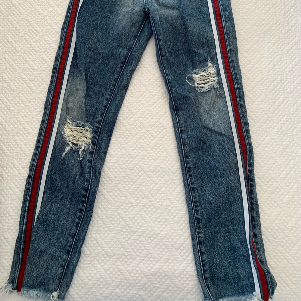 Oneteaspoon High Waist Straight Leg Jean - Picture 7 of 7